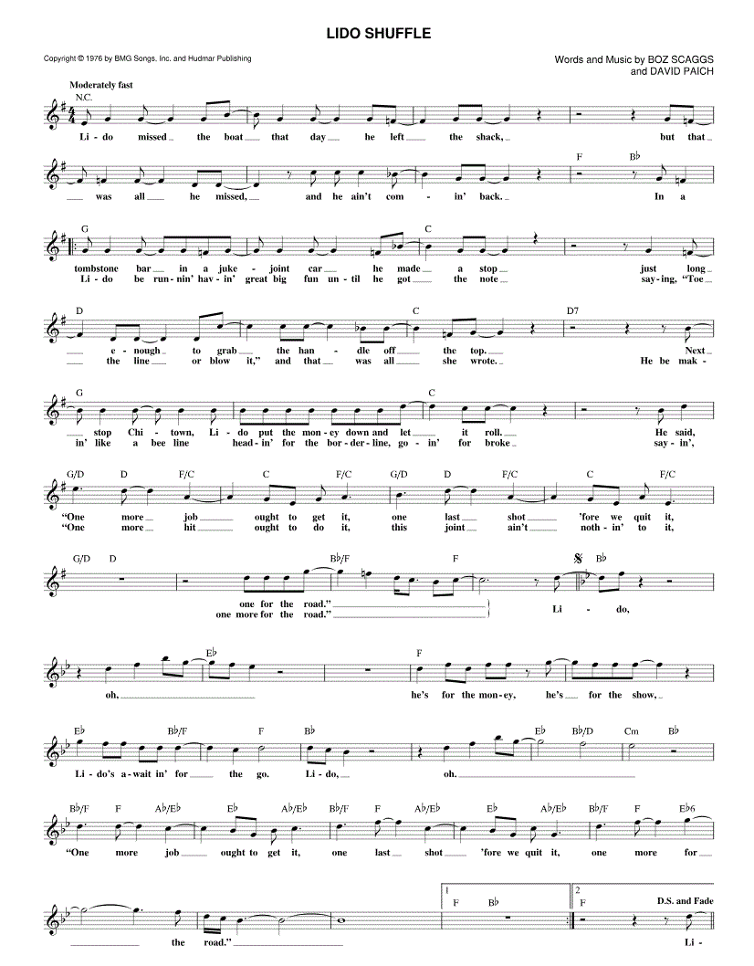 Sheet Music